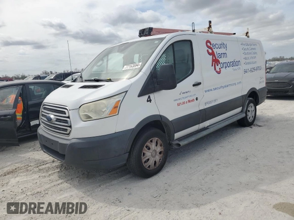 2016 Ford Transit Cargo with VIN 1FTYR1ZM2GKA46996, listed as a Copart auction lot 77163594 with Not Provided miles and Salvage Title. Bid and sale history available at DreamBid. Image 1.