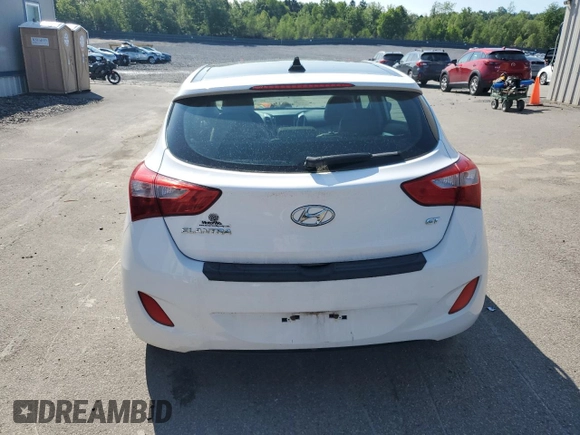 2013 Hyundai Elantra with VIN KMHD35LE9DU136571, listed as a Copart auction lot 59024955 with 105,290 mi miles and Salvage title. Bid and sale history available at DreamBid. Image 6.