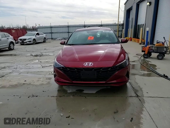 2023 Hyundai Elantra SEL with VIN KMHLS4AG8PU606168, listed as a Copart auction lot 49257485 with 11,945 mi miles and Salvage Title. Bid and sale history available at DreamBid. Image 13.