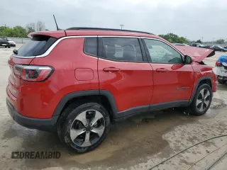 2018 Jeep Compass Latitude with VIN 3C4NJDBB1JT162555, listed as a Copart auction lot 50368155 with Not Provided miles and Clean Title. Bid and sale history available at DreamBid. Image 3.