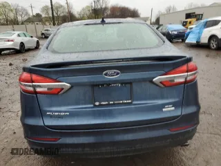 2019 Ford Fusion SE with VIN 3FA6P0HD6KR228591, listed as a Copart auction lot 52126565 with 35,012 mi miles and Salvage Title. Bid and sale history available at carsss.com. Image 6.