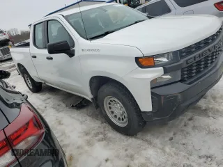2020 Chevrolet Silverado 1500 Work Truck with VIN 1GCRWAEH4LZ315314, listed as a Copart auction lot 47257715 with 62,963 mi miles and Clean Title. Bid and sale history available at DreamBid. Image 4.