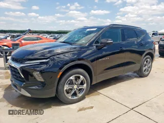 2024 Chevrolet Blazer LT with VIN 3GNKBDRS0RS145633, listed as a Copart auction lot 60145855 with 18,638 mi miles and Salvage title. Bid and sale history available at DreamBid. Image 1.