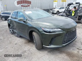 2023 Lexus RX 350 z VIN 2T2BAMCA0PC037272, wystawiony jako IAAI lot #42157256 z przebiegiem 24 132 mil mil oraz . Historia ofert i sprzedaży dostępna na DreamBid. Obrazek 1.