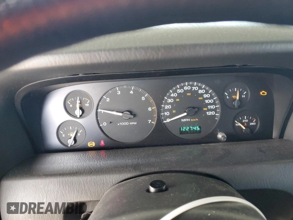 2003 Jeep Grand Cherokee Laredo with VIN 1J4GW48S23C617830, listed as a Copart auction lot 57481565 with 122,745 mi miles and Salvage title. Bid and sale history available at DreamBid. Image 9.