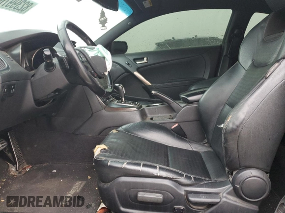 2016 Hyundai Genesis Coupe 3.8L Ultimate with VIN KMHHU6KJ3GU133155, listed as a Copart auction lot 82399704 with 0 mi miles and Salvage Title. Bid and sale history available at carsss.com. Image 7.