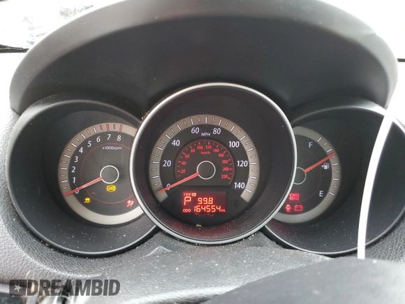 2012 Kia Forte EX with VIN KNAFU4A2XC5533936, listed as a Copart auction lot 73001154 with 164,554 mi miles and Salvage Title. Bid and sale history available at carsss.com. Image 9.