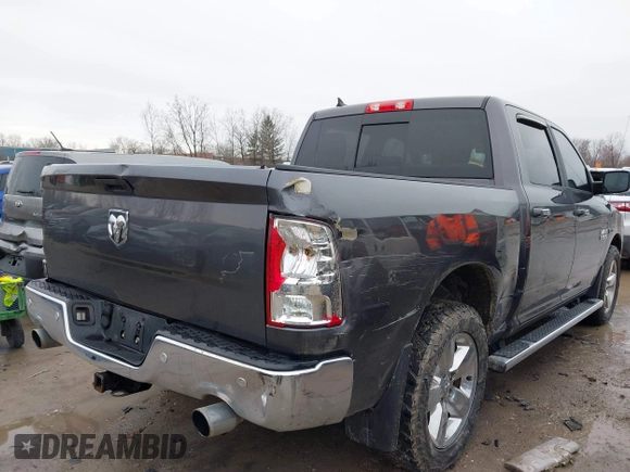 2018 Ram 1500 Big Horn with VIN 1C6RR7LM6JS246875, listed as a IAAI auction lot 41942345 with 135,592 mi miles. Bid and sale history available at carsss.com. Image 4.