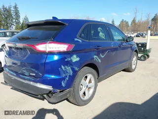 2015 Ford Edge SE with VIN 2FMTK3G94FBC29460, listed as a IAAI auction lot 41756518 with 91,769 mi miles. Bid and sale history available at carsss.com. Image 3.