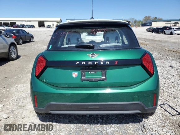 2025 MINI Hardtop Cooper S with VIN WMW23GD0XS2W14805, listed as a Copart auction lot 49330675 with 9,889 mi miles and Salvage Title. Bid and sale history available at DreamBid. Image 6.