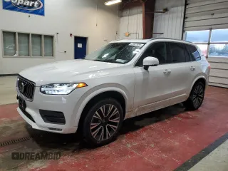 2020 Volvo XC90 Momentum with VIN YV4102PK7L1607869, listed as a Copart auction lot 47027685 with 48,018 mi miles and Salvage Title. Bid and sale history available at carsss.com. Image 1.