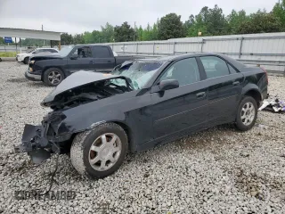 2004 Cadillac CTS with VIN 1G6DM577240139917, listed as a Copart auction lot 53414634 with 0 mi miles and Salvage Title. Bid and sale history available at carsss.com. Image 1.