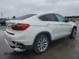 2015 BMW X6 xDrive35i with VIN 5UXKU2C52F0N76566, listed as a Copart auction lot 51751045 with 66,972 mi miles and Salvage Title. Bid and sale history available at carsss.com. Image 3.