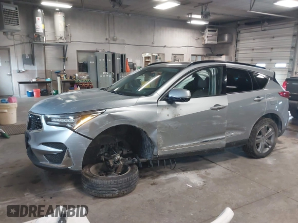 2019 Acura RDX w/Advance Pkg with VIN 5J8TC2H78KL018363, listed as a IAAI auction lot 41536583 with 73,458 mi miles. Bid and sale history available at carsss.com. Image 2.
