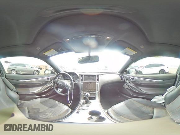 2017 Infiniti Q60 Premium с VIN JN1EV7EL6HM550068, выставлен на аукционе Copart как лот 54575235 с пробегом 80 248 миль миль и Списание • Salvage title. История ставок и продаж доступна на DreamBid. Изображение 14.