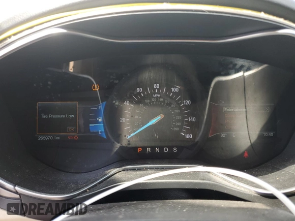 2016 Ford Fusion SE с VIN 3FA6P0H79GR403126, выставлен на аукционе Copart как лот 57698135 с пробегом 265 970 миль миль и Чистый • Clean title. История ставок и продаж доступна на DreamBid. Изображение 9.