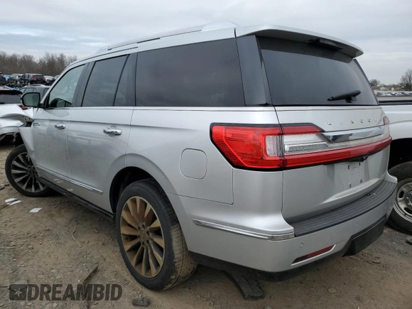2018 Lincoln Navigator Select with VIN 5LMJJ2JT0JEL07543, listed as a Copart auction lot 47220234 with 152,557 mi miles and Salvage Title. Bid and sale history available at carsss.com. Image 2.