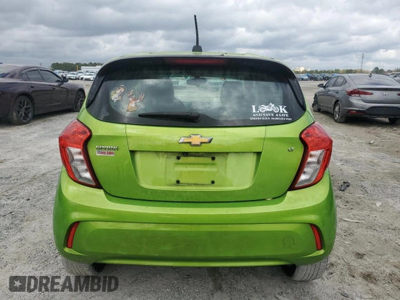 2016 Chevrolet Spark LT with VIN KL8CD6SA7GC625894, listed as a Copart auction lot 47877785 with 155,541 mi miles and Salvage Title. Bid and sale history available at DreamBid. Image 6.