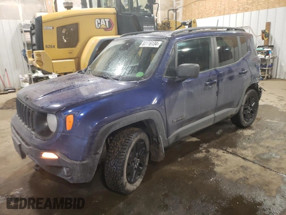 2021 Jeep Renegade Sport with VIN ZACNJDAB9MPM23327, listed as a Copart auction lot 83116134 with 30,959 mi miles and Salvage title. Bid and sale history available at DreamBid. Image 1.