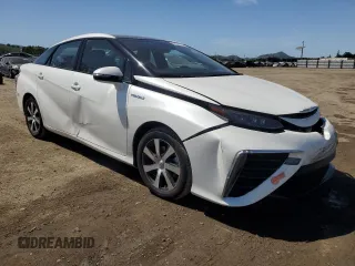 2019 Toyota Mirai with VIN JTDBVRBD3KA007004, listed as a Copart auction lot 52381245 with 53,786 mi miles and Salvage Title. Bid and sale history available at carsss.com. Image 4.