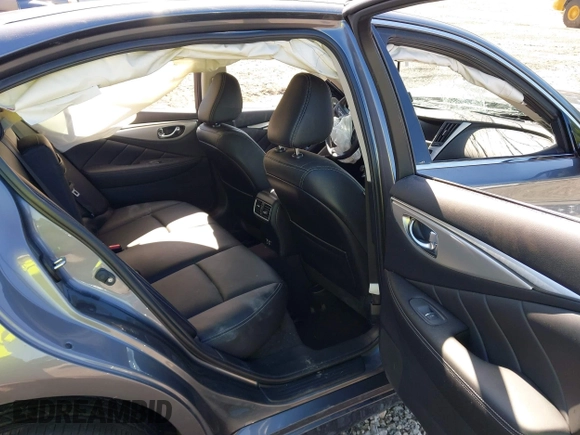 2024 Infiniti Q50 Luxe with VIN JN1EV7BP9RM601099, listed as a IAAI auction lot 42331819 with 8,711 mi miles and . Bid and sale history available at DreamBid. Image 8.