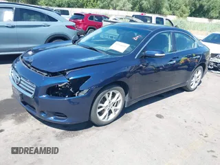 2014 Nissan Maxima S with VIN 1N4AA5AP8EC462019, listed as a IAAI auction lot 42658030 with 105,867 mi miles and . Bid and sale history available at DreamBid. Image 2.