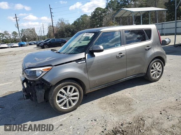 2018 Kia Soul + with VIN KNDJP3A51J7518297, listed as a Copart auction lot 45880225 with 105,630 mi miles and Salvage Title. Bid and sale history available at carsss.com. Image 1.