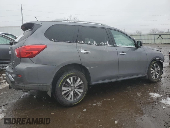 2018 Nissan Pathfinder SV with VIN 5N1DR2MM9JC603511, listed as a Copart auction lot 52354765 with Not provided miles and Salvage title. Bid and sale history available at DreamBid. Image 3.