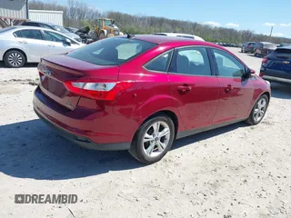 2014 Ford Focus SE with VIN 1FADP3F21EL209637, listed as a IAAI auction lot 42063454 with 148,359 mi miles. Bid and sale history available at carsss.com. Image 4.