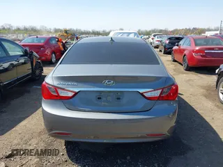 2013 Hyundai Sonata GLS with VIN 5NPEB4AC1DH607954, listed as a IAAI auction lot 42063892 with 116,306 mi miles and . Bid and sale history available at carsss.com. Image 16.