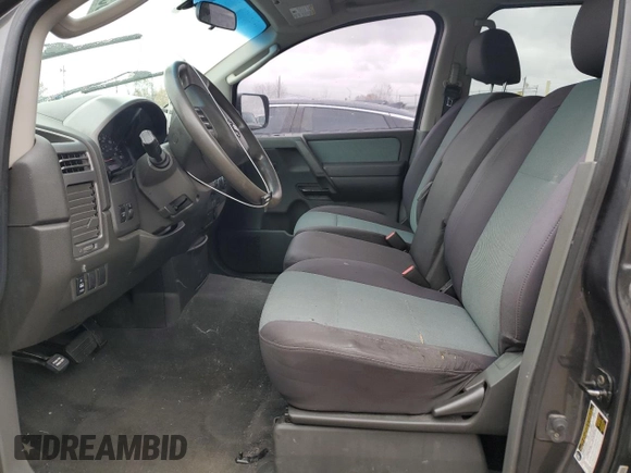 2007 Nissan Titan XE with VIN 1N6AA07A77N239068, listed as a Copart auction lot 78832254 with Not Provided miles and Salvage Title. Bid and sale history available at DreamBid. Image 7.