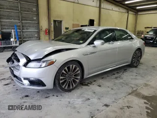2017 Lincoln Continental Reserve z VIN 1LN6L9NC2H5606791, wystawiony jako Copart lot #52722245 z przebiegiem 131 899 mil mil oraz Szkoda całkowita • Salvage title. Historia ofert i sprzedaży dostępna na DreamBid. Obrazek 1.