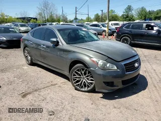 2011 Infiniti M37 with VIN JN1BY1AP0BM325295, listed as a Copart auction lot 54736145 with 171,753 mi miles and Salvage Title. Bid and sale history available at carsss.com. Image 14.