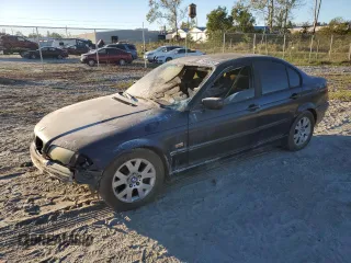 2000 BMW 3 Series 323i with VIN WBAAN3342YNC91511, listed as a Copart auction lot 76969204 with 0 mi miles and Non Repairable. Bid and sale history available at carsss.com. Image 1.