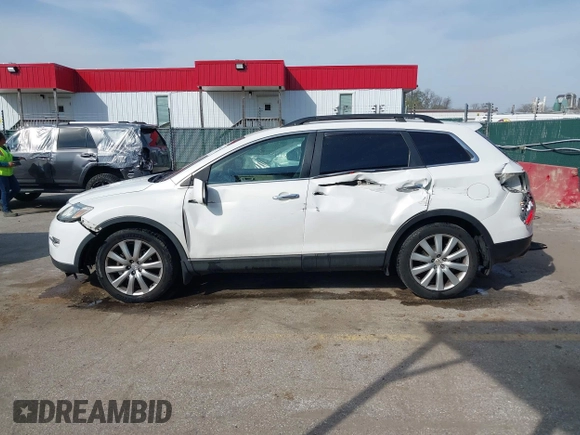 2008 Mazda CX-9 Touring with VIN JM3TB38V480160829, listed as a IAAI auction lot 42075142 with 143,727 mi miles. Bid and sale history available at carsss.com. Image 14.