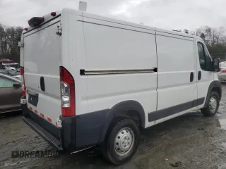 2023 Ram ProMaster Cargo with VIN 3C6LRVAG6PE576888, listed as a Copart auction lot 43556075 with 18,329 mi miles and Salvage Title. Bid and sale history available at DreamBid. Image 3.