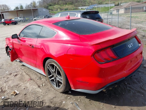 2022 Ford Mustang GT with VIN 1FA6P8CF5N5113642, listed as a IAAI auction lot 41951467 with 43,743 mi miles and . Bid and sale history available at DreamBid. Image 3.