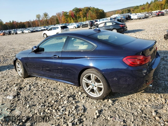 2018 BMW 4 Series 440i xDrive z VIN WBA4W9C54JAF93952, wystawiony jako Copart lot #75808484 z przebiegiem 80 135 mil mil oraz Szkoda całkowita • Salvage title. Historia ofert i sprzedaży dostępna na DreamBid. Obrazek 2.