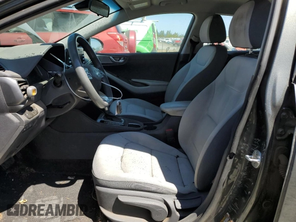 2022 Hyundai Ioniq Blue with VIN KMHC65LC7NU274788, listed as a Copart auction lot 61217164 with 75,317 mi miles and Salvage Title. Bid and sale history available at DreamBid. Image 7.