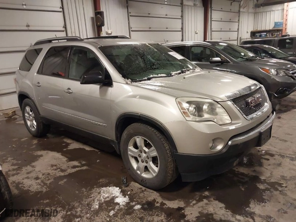 2007 GMC Acadia SLE with VIN 1GKER13707J115216, listed as a IAAI auction lot 41618639 with 266,011 mi miles. Bid and sale history available at carsss.com. Image 1.