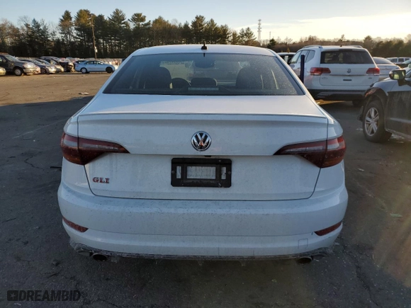 2019 Volkswagen Jetta GLI S with VIN 3VW6T7BU4KM184379, listed as a Copart auction lot 43369475 with 83,476 mi miles and Salvage Title. Bid and sale history available at carsss.com. Image 6.