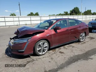 2018 Honda Clarity Plug-In Hybrid Touring with VIN JHMZC5F39JC000297, listed as a Copart auction lot 62656174 with 92,205 mi miles and Salvage Title. Bid and sale history available at carsss.com. Image 1.
