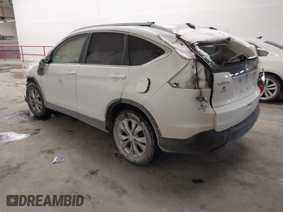 2013 Honda CR-V EX-L with VIN 5J6RM4H72DL082848, listed as a IAAI auction lot 41570739 with Not Provided miles. Bid and sale history available at carsss.com. Image 3.