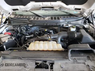 2022 Ford F-150 XL with VIN 1FTEW1EP9NFB19718, listed as a Copart auction lot 59297815 with 43,368 mi miles and Salvage title. Bid and sale history available at DreamBid. Image 11.