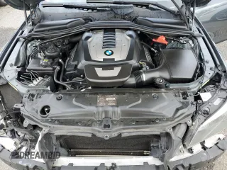 2008 BMW 5 Series 550i with VIN WBANW53568CT54587, listed as a Copart auction lot 48753895 with 334,360 mi miles and Salvage Title. Bid and sale history available at carsss.com. Image 11.