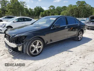 2013 Mercedes-Benz S-Class S 550 with VIN WDDNG9EB3DA526144, listed as a Copart auction lot 52592275 with 105,792 mi miles and Salvage Title. Bid and sale history available at carsss.com. Image 1.