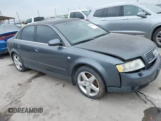 2003 Audi A4 3.0L with VIN WAULT68EX3A140754, listed as a IAAI auction lot 41899449 with 73,368 mi miles. Bid and sale history available at carsss.com. Image 1.