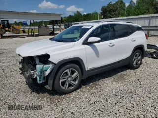 2021 GMC Terrain SLT z VIN 3GKALPEV5ML346387, wystawiony jako Copart lot #54859365 z przebiegiem 95 601 mil mil oraz Szkoda całkowita • Salvage title. Historia ofert i sprzedaży dostępna na DreamBid. Obrazek 1.