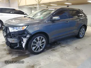 2015 Ford Edge Titanium z VIN 2FMPK3K89FBB15194, wystawiony jako Copart lot #56522515 z przebiegiem 151 082 mil mil oraz Szkoda całkowita • Salvage title. Historia ofert i sprzedaży dostępna na DreamBid. Obrazek 1.
