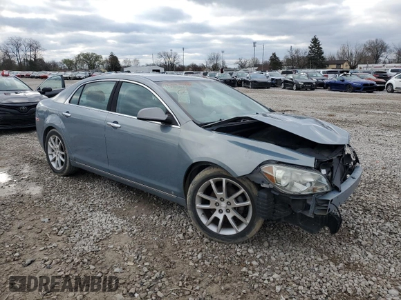 2009 Chevrolet Malibu LTZ with VIN 1G1ZK57BX94197862, listed as a Copart auction lot 50140285 with 100,451 mi miles and Salvage Title. Bid and sale history available at DreamBid. Image 4.